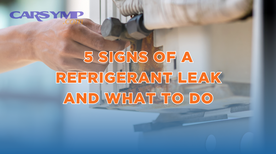 What pressure and temperature clues point to a leak?