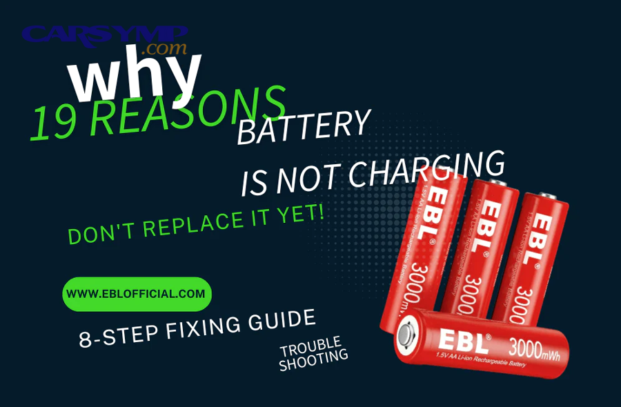 What warning signs mean your new battery isn't being charged?