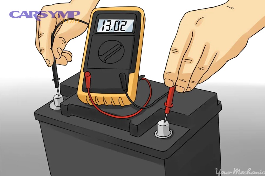 How do you test battery cables, grounds, and voltage drop without removing parts?