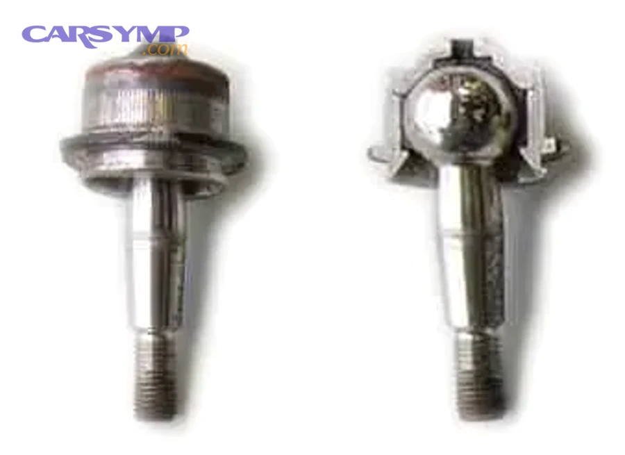 2. A ball joint and a cross section of one