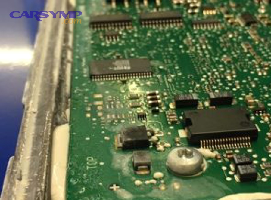 What should you do immediately after you find moisture or corrosion?