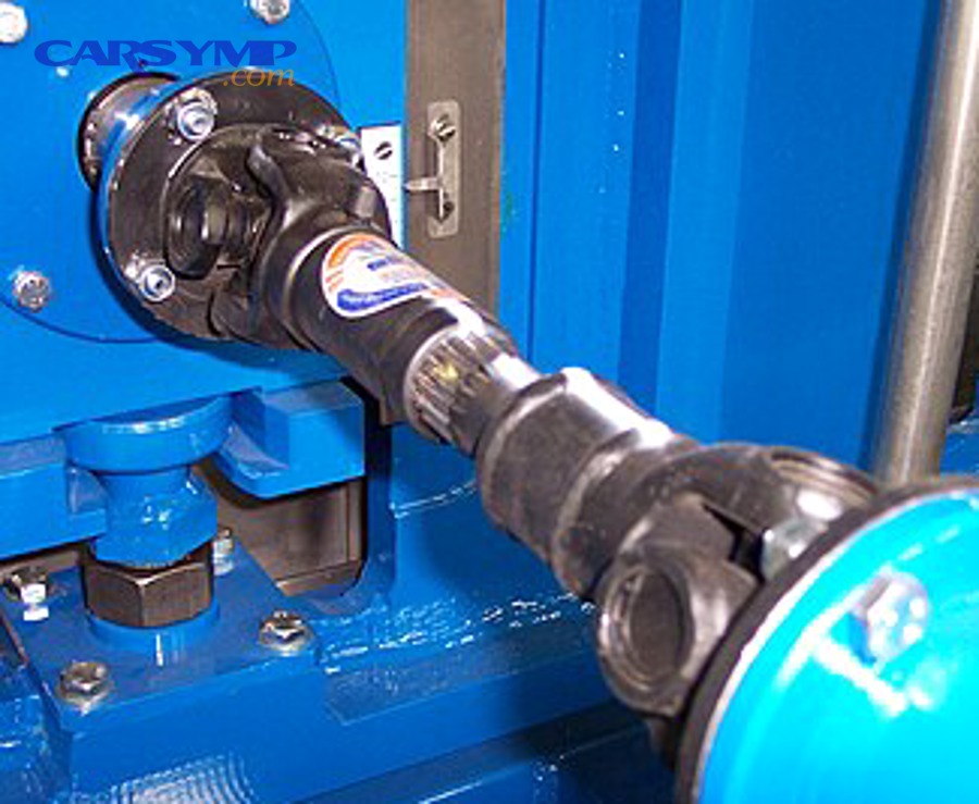 Driveshaft with universal joints (Cardan shaft)