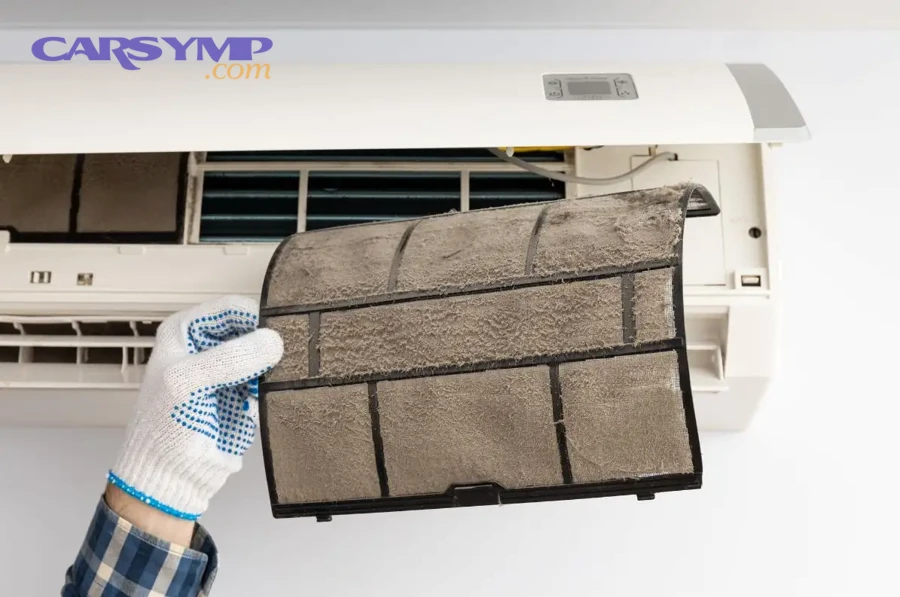 How do you keep AC vents and ducts from recontaminating the air?