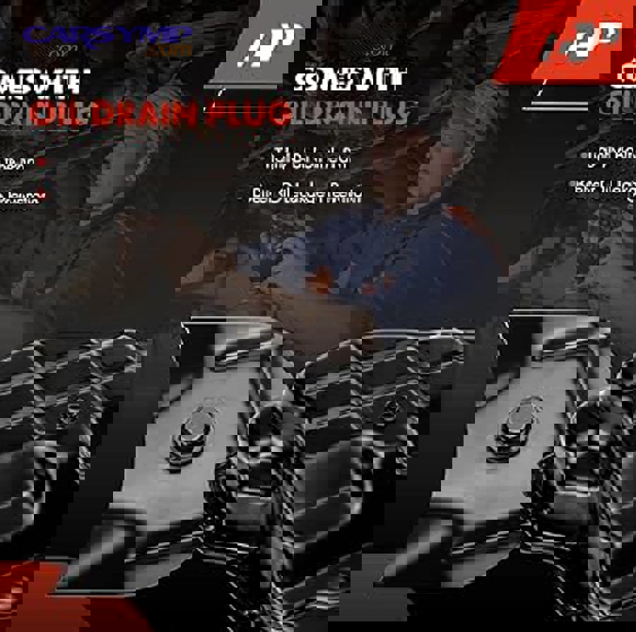 How tight should an oil drain plug be to prevent leaks safely?