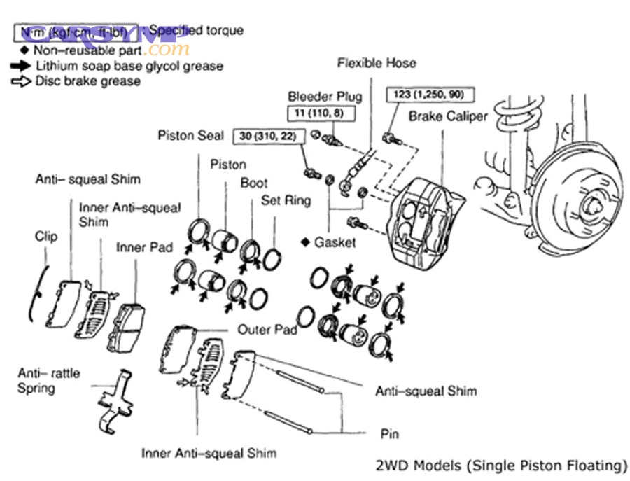 Emery cloth used for cleaning metal surfaces