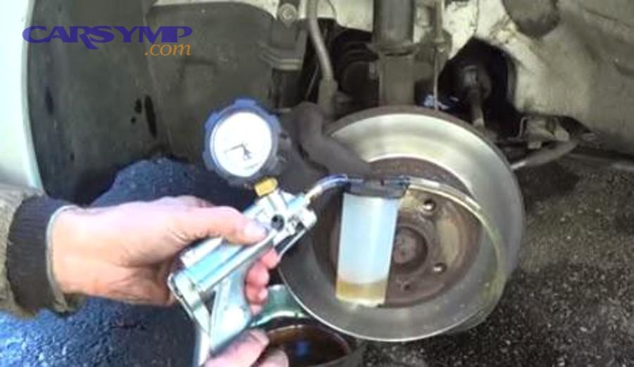 What is the most reliable bleeding order after a caliper swap?