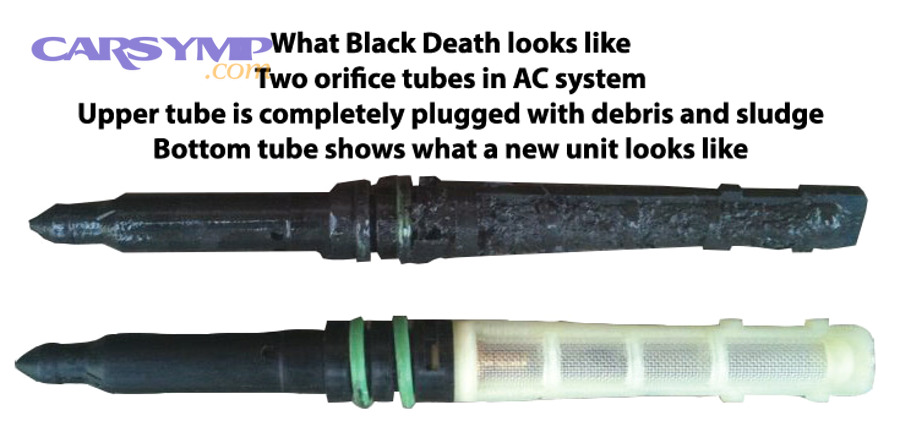 Can a condenser flush clean a contaminated parallel-flow condenser after compressor failure?
