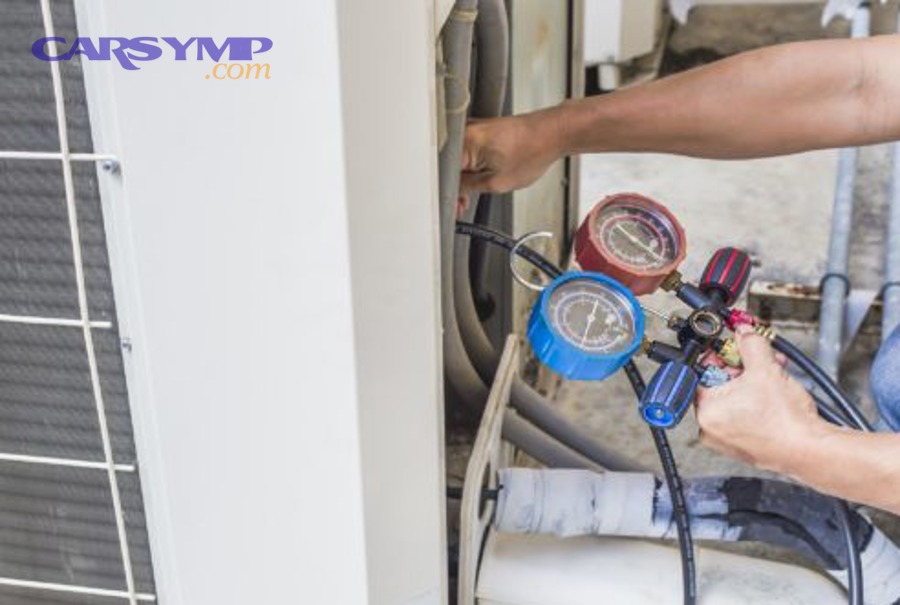 How do shops verify the system is sealed before charging it?