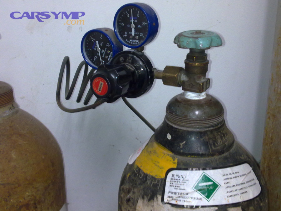 Stage 5: Pressure testing with dry nitrogen to expose leaks you can’t find otherwise