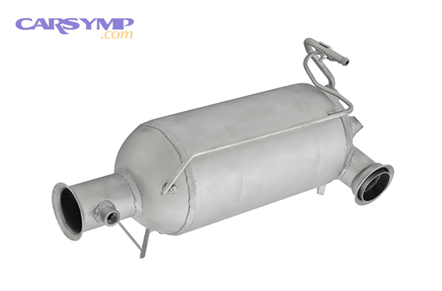 DPF warning light icon on dashboard indicating particulate filter issue or regeneration needed