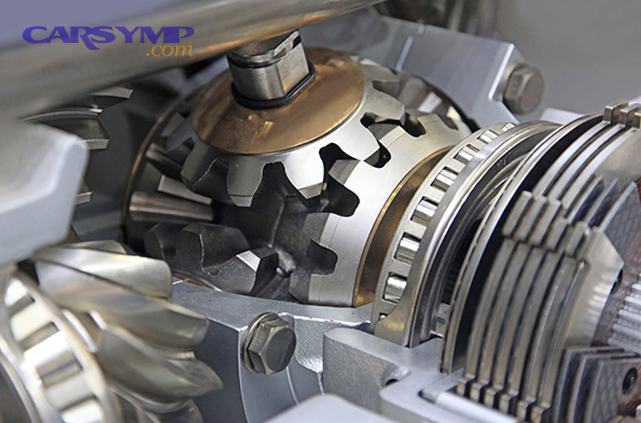 Transfer case drain and fill plugs with sealing washers cleaned and laid out