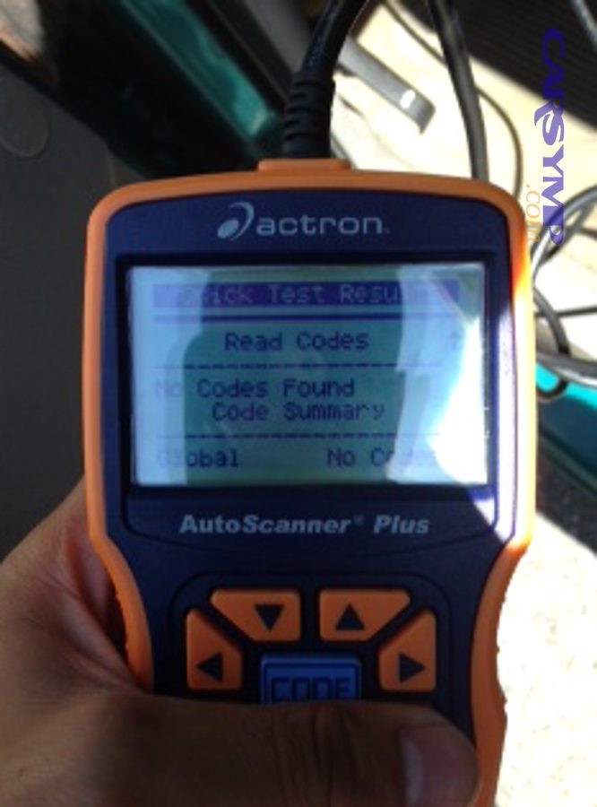 Handheld auto scanner code reader device