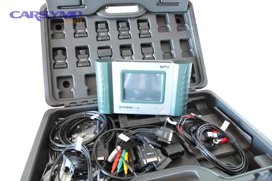 OBD diagnostic scan tool used for reading live data and trouble codes