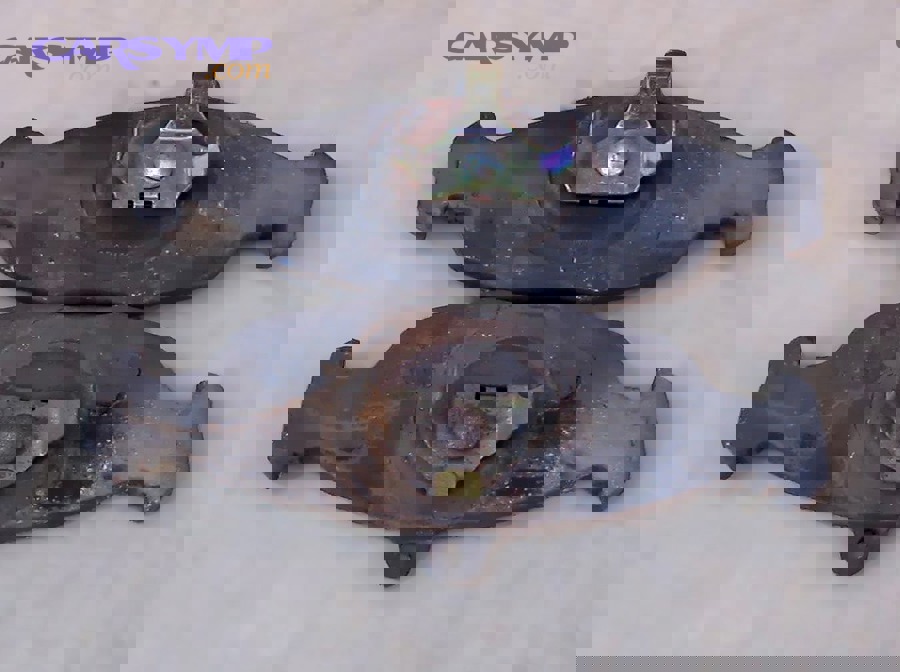 Which pad is quieter and produces less dust on wheels?