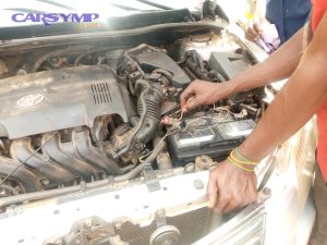 Car battery 13