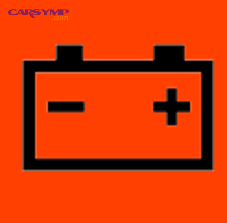 Battery/charging system warning icon