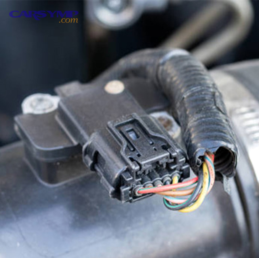 OBD-II diagnostic connector under dashboard