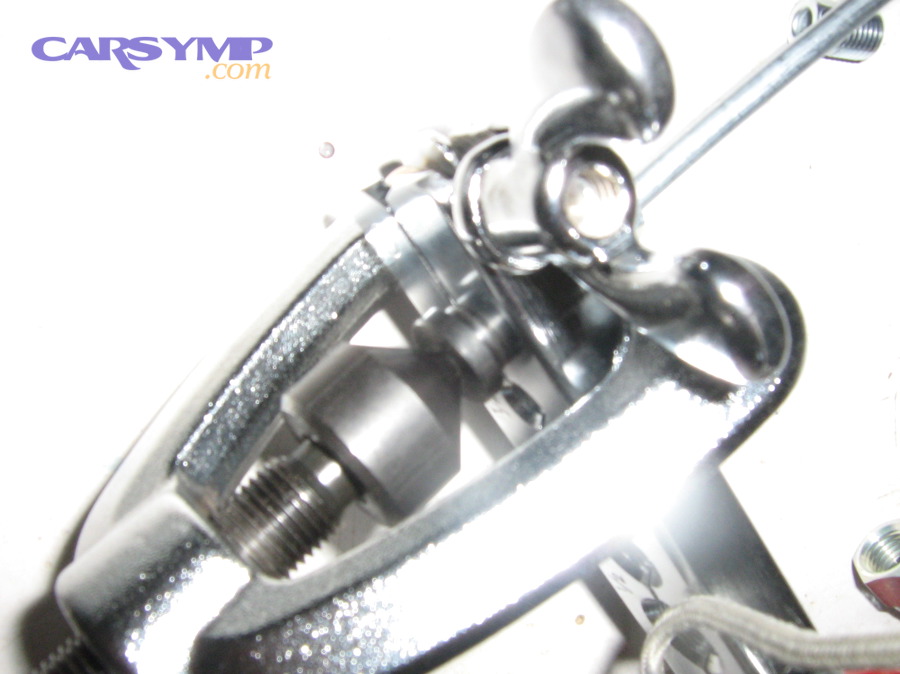 Where does brake fluid usually leak from in a modern brake system?