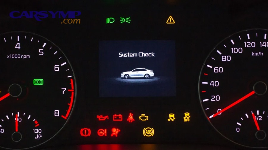 Airbag SRS warning light icon