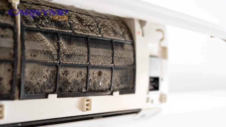 What usually causes a bad smell from your car AC?
