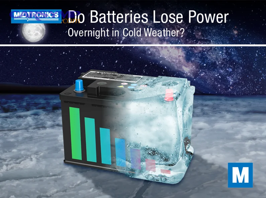 Why does cold weather drain a car battery faster, even when parked?