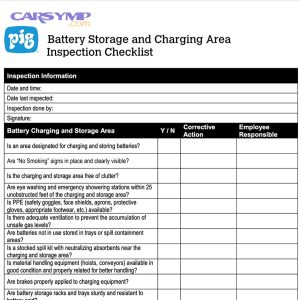 EA ARTICLE SQ checklistbattery