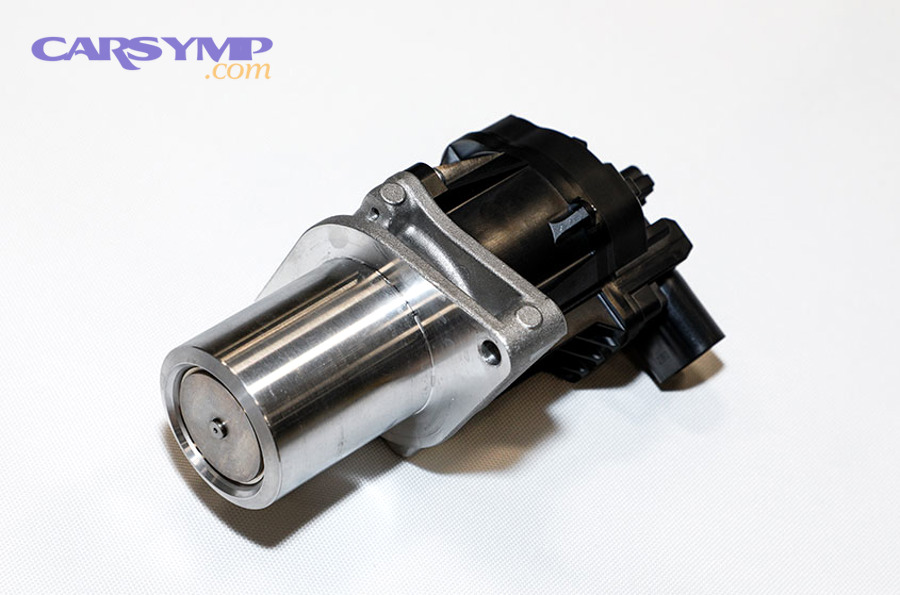 Photo of an EGR valve assembly removed from a vehicle