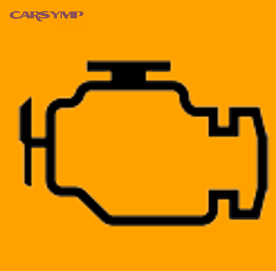 Check engine light icon (malfunction indicator lamp)