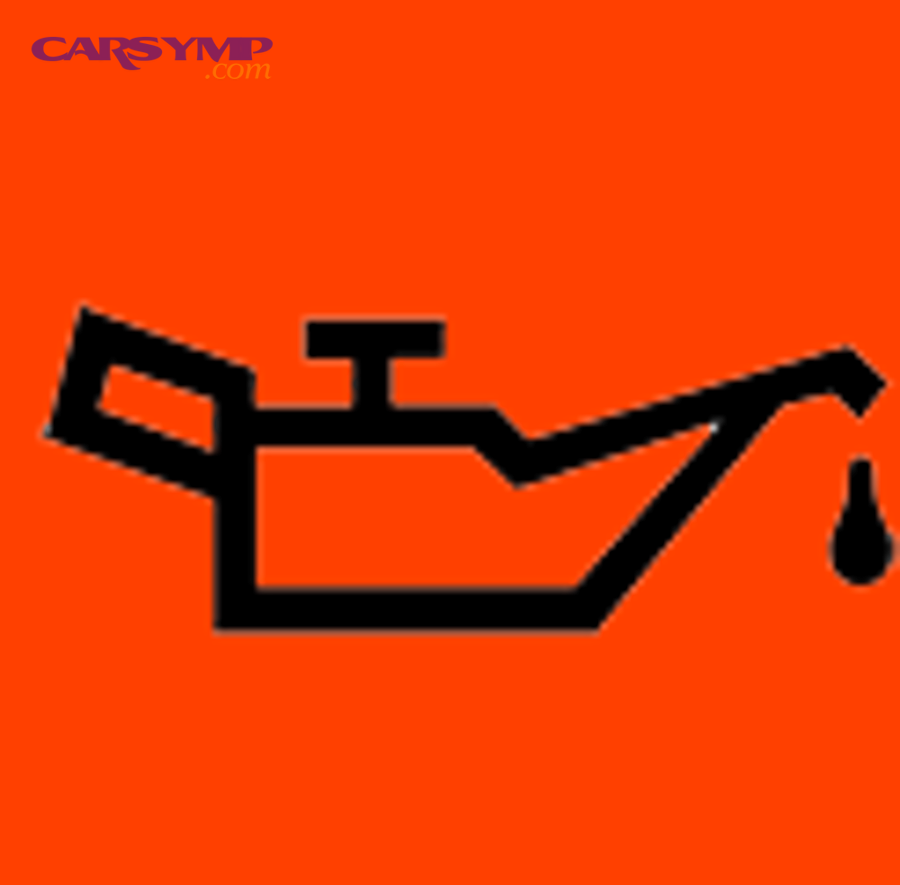 What does the oil pressure warning light mean, and what should you do right now?