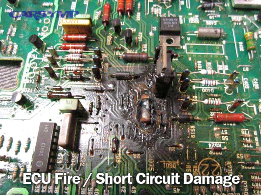 OBD-II scan tool used for reading trouble codes and live data