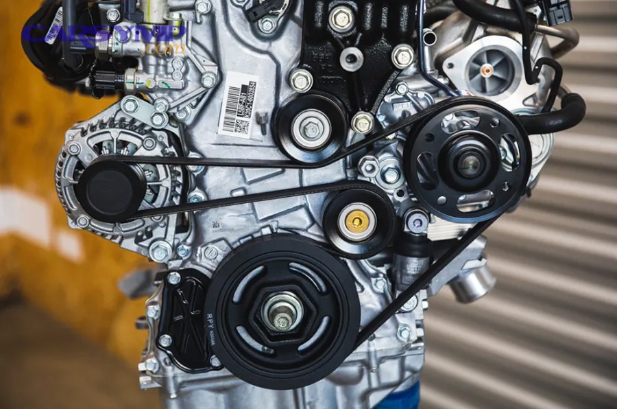 What happens if the seized compressor locks the serpentine belt?