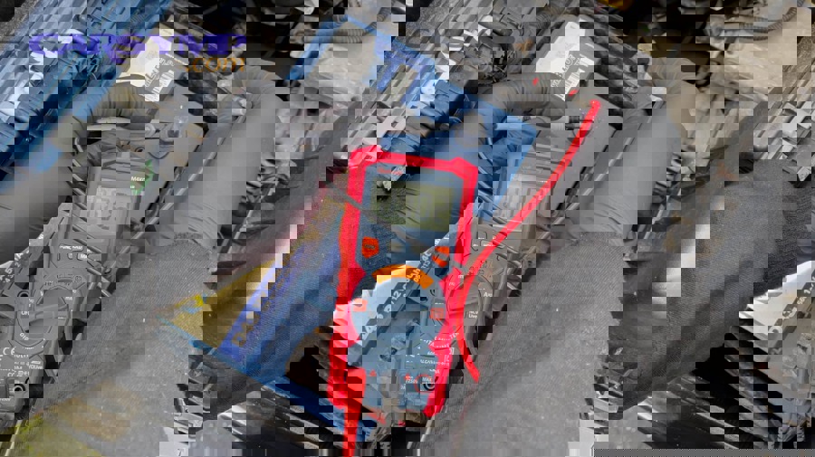 How do you test for parasitic draw without waking up the car’s electronics?