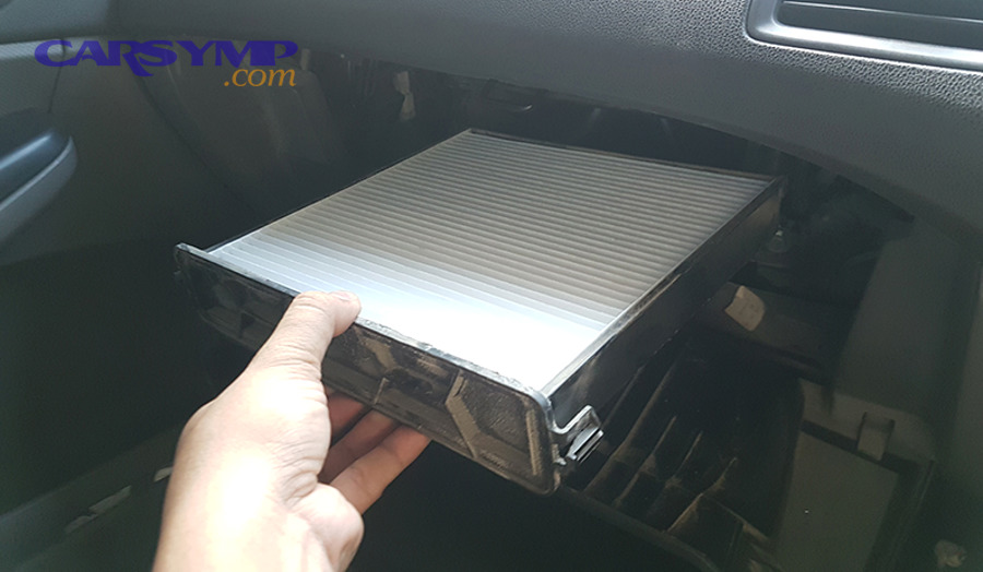 Which filter type fits your needs during cabin air filter replacement?