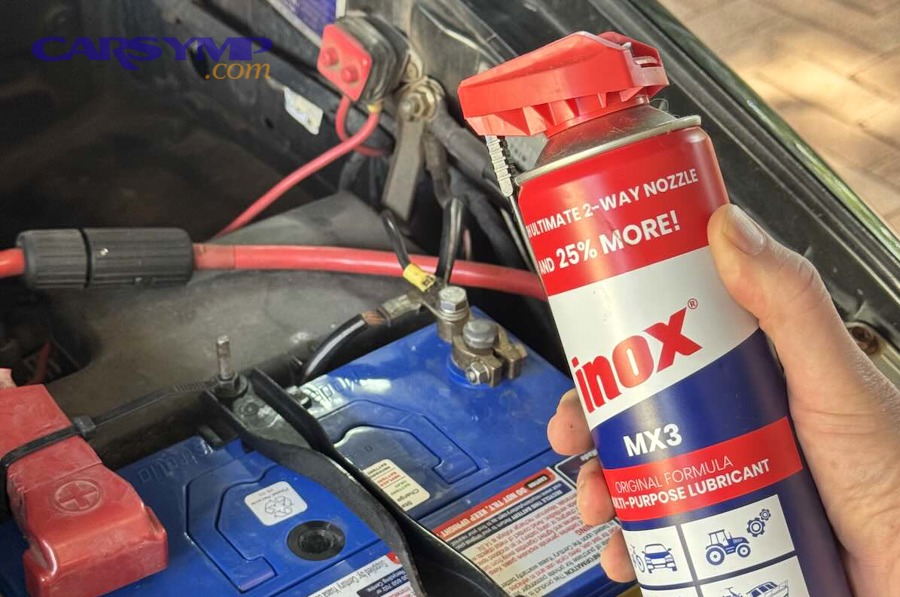 How do you prevent corrosion after cleaning: grease, sprays, felt washers, and correct torque?