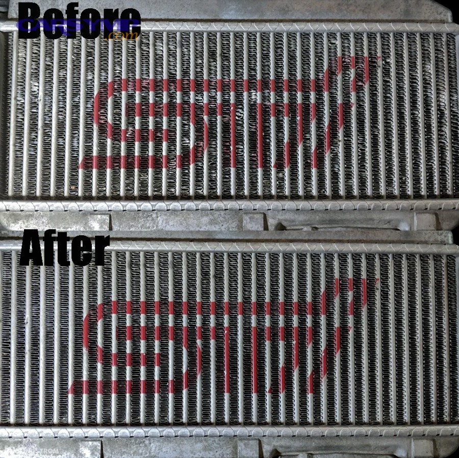 When do you stop troubleshooting and decide the condenser is replacement-level?