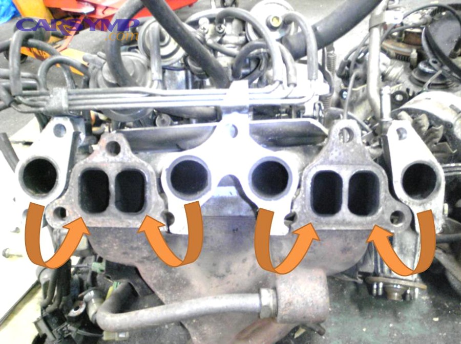 Manifold Toyota 3A U 1