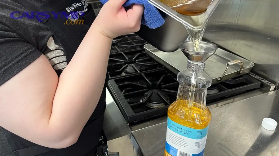 How can you tell whether a recurring smell is oil or something else?