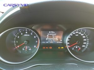 Palubni pristrojova deska automobilu Kia Ceed