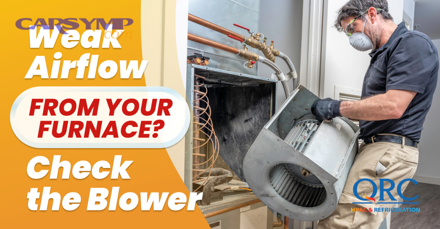 How do you troubleshoot weak airflow step-by-step without special tools?