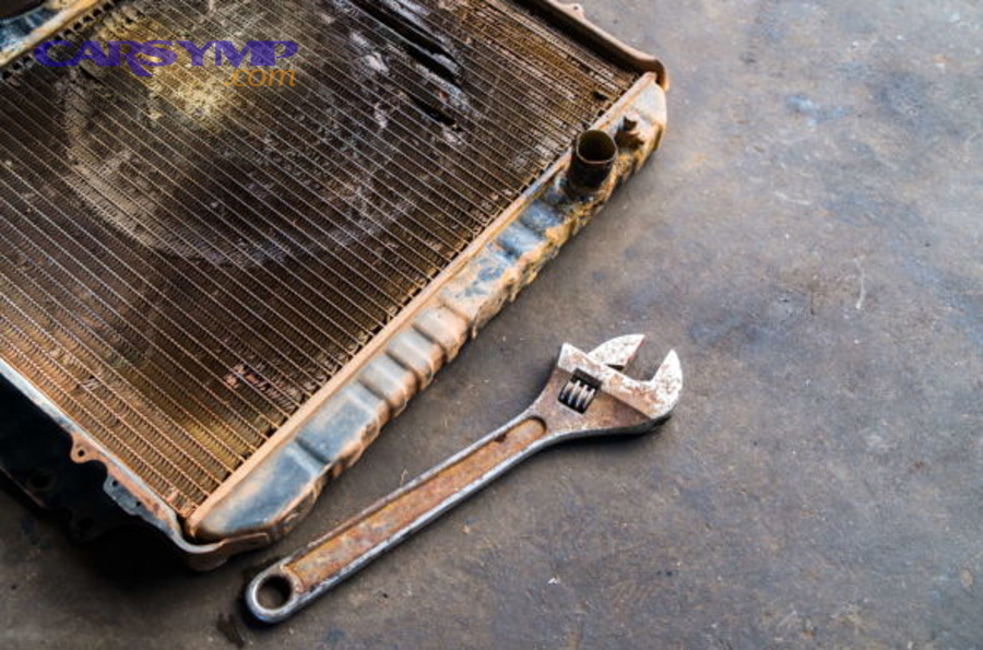 What design details make some condensers easier to damage or harder to diagnose?