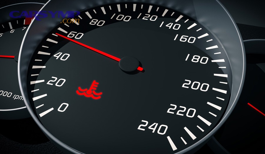 Engine thermostat component photo