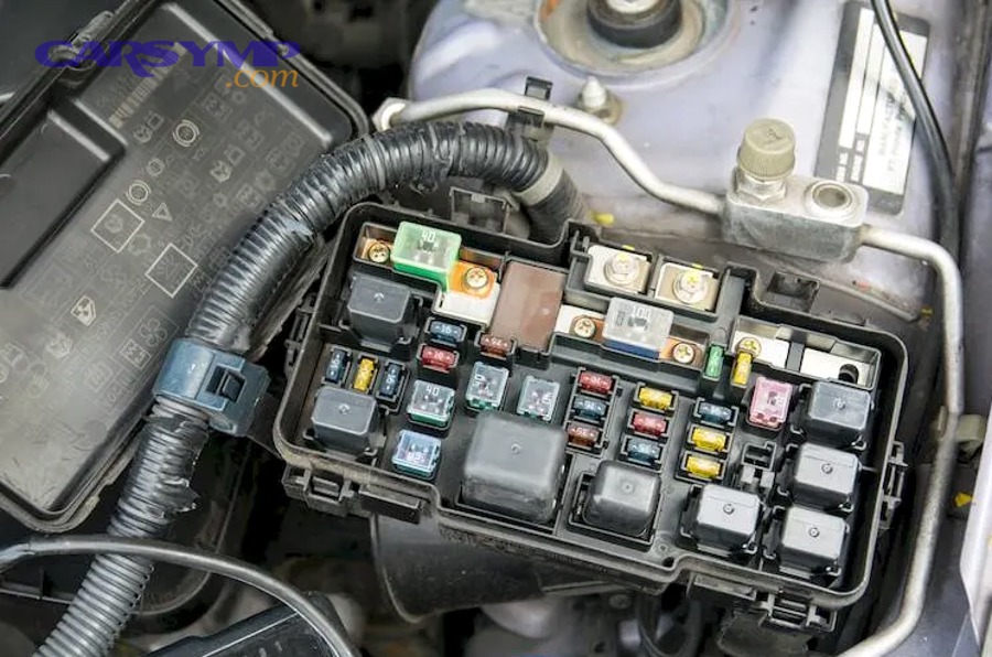 How do you test a lock fuse correctly with a multimeter or test light?