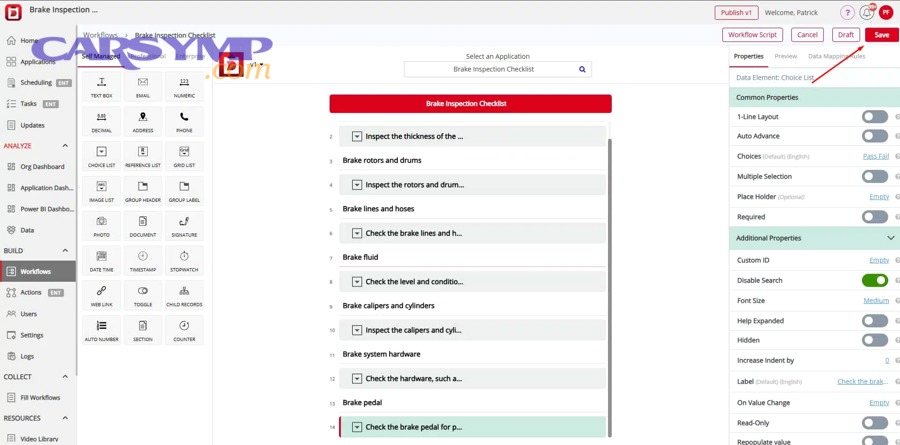 How do you check calipers, brake hoses, and lines for problems?