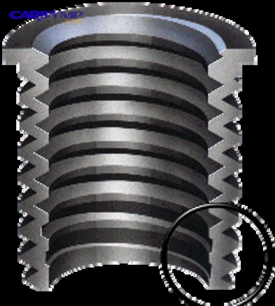 How do you prevent stripped threads in aluminum oil pans?