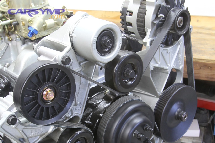 Should you use belt dressing on a serpentine belt or a V-belt?