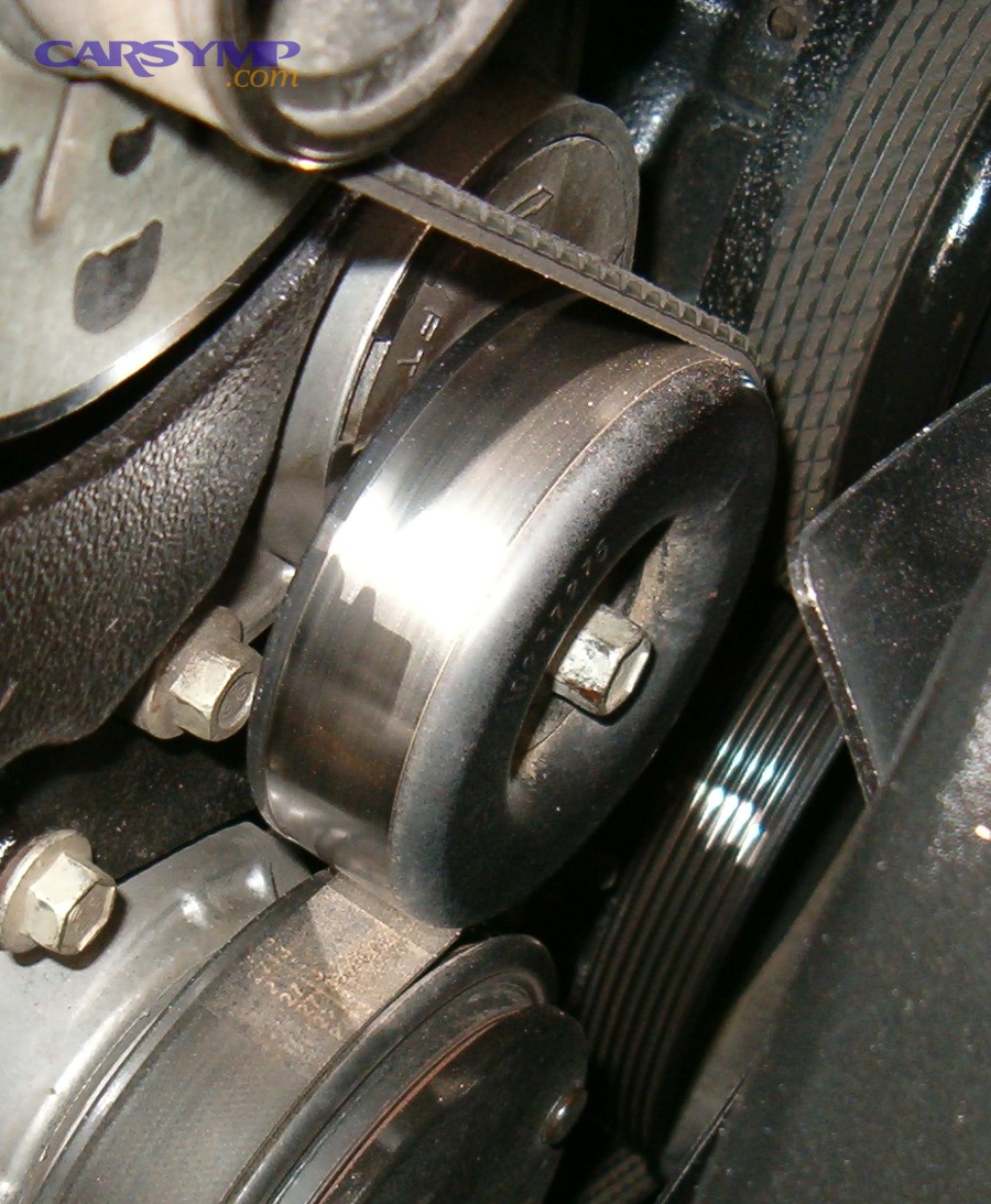How do you check tensioner function without special tools?