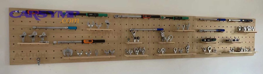 Torque wrench collection used for different fastener ranges