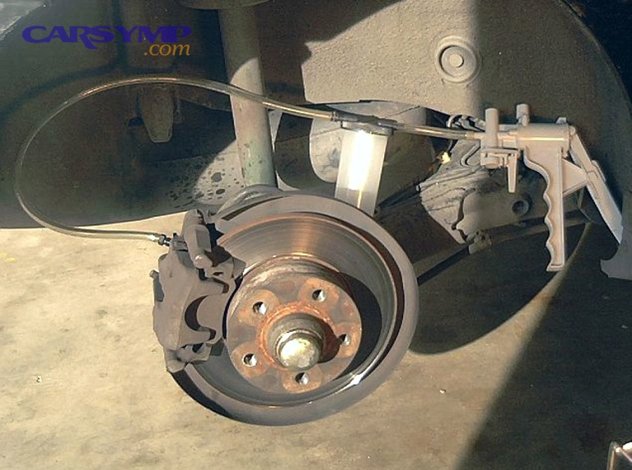 How can you check brake fluid condition at home (without lab tools)?