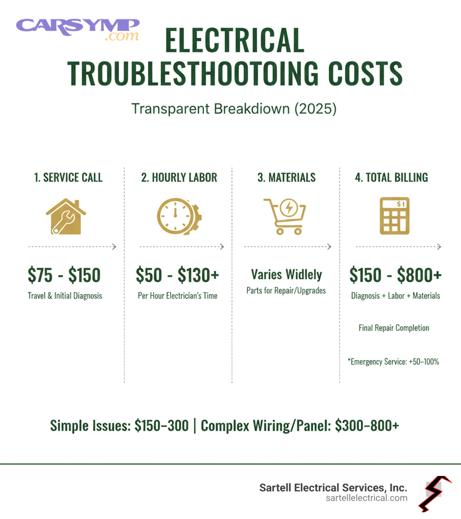 How much do teardown diagnostic fees cost, and how are they priced?