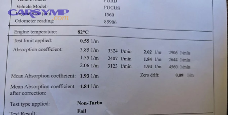Does a check-engine light automatically fail emissions, and why?